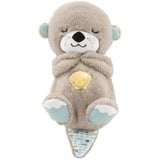 Fisher-Price Schlummer-Otter - Musik-Kuscheltier für Babys und Kleinkinder hellbraun