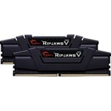 G.Skill DIMM 32 GB DDR4-4400 (2x 16 GB) Dual-Kit, Arbeitsspeicher schwarz, F4-4400C19D-32GVK, Ripjaws V, INTEL XMP