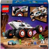 LEGO 60431 City Weltraum-Rover mit Außerirdischen, Konstruktionsspielzeug 