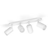 Philips Hue White & Color Ambiance Fugato 4er-Spot, LED-Leuchte weiß