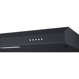 Respekta Sina (CH600SC-19), Dunstabzugshaube schwarz (matt), 60 cm