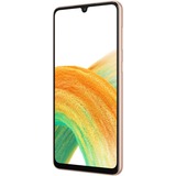 SAMSUNG Galaxy A33 5G 128GB, Handy Awesome Peach, Android 12, 6 GB