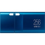 Samsung Type-C 256 GB, USB-Stick blau, USB-C 3.2 Gen 1