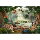 Schmidt Spiele Schleich: Wild Life - Im Regenwald, Spielfigur 100 Teile, inkl. Schleich Krokodiljunges Figur