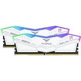 Team Group D516GB 6400-32 RGB wh K2 TEM, Arbeitsspeicher weiß, FF4D532G6400HC32ADC01, Delta RGB, INTEL XMP