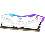 Team Group D516GB 6400-32 RGB wh K2 TEM, Arbeitsspeicher weiß, FF4D532G6400HC32ADC01, Delta RGB, INTEL XMP