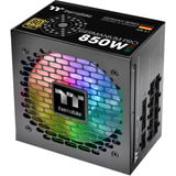 Thermaltake Germanium Pro RGB 0850W, PC-Netzteil schwarz, 1x 12-Pin High Power GPU, 4x PCIe, Kabelmanagement, 850 Watt