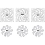 Thermaltake SWAFAN EX12 ARGB Sync PC Cooling Fan White TT Premium Edition, Gehäuselüfter weiß, 3er Pack, 120 mm