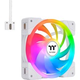 Thermaltake SWAFAN EX12 ARGB Sync PC Cooling Fan White TT Premium Edition, Gehäuselüfter weiß, 3er Pack