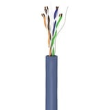 goobay Netzwerkkabel Cat.6a, U/UTP blau, 100 Meter