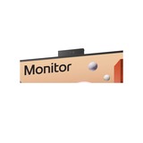  24BA850-B.AEU, LED-Monitor 60.4 cm (23.8 Zoll), schwarz, FullHD, IPS, Webcam, Mikrofon, USB-C, 100Hz Panel