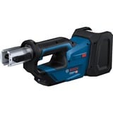 Bosch Akku-Presswerkzeug GPT 18V-19 Professional solo, 18Volt, Kit TH, Pressmaschine blau, ohne Akku und Ladegerät, 3 Pressbacken Compact TH, in L-BOXX