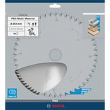Bosch PRO Multi Material Kreissägeblatt, Ø 254mm, 80Z Bohrung 30mm, für Kapp- & Gehrungssägen