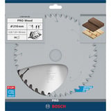 Bosch PRO Wood Kreissägeblatt, Ø 210mm, 36Z Bohrung 30mm, für Handkreissägen