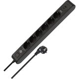 Brennenstuhl Steckdosenleiste 6-fach mit 1x USB-C, 1x USB-A schwarz/anthrazit, 2 Meter, 13.500A Überspannungsschutz