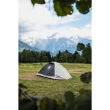 Coleman 3-Personen-Kuppelzelt Darwin 4 Plus grau/hellgrün, mit Tunnelvorbau