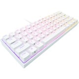 Corsair K65 RGB MINI, Gaming-Tastatur weiß, DE-Layout, Cherry MX RGB Speed Silver