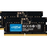 Crucial SO-DIMM 128 GB DDR5-5600 (2x 64 GB) Dual-Kit, Arbeitsspeicher CT2K64G56C46S5, INTEL XMP, AMD EXPO