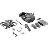 DJI Avata 2 Fly Smart Combo (drei Akkus), Drohne Mechanischer Ein-Achsen-Gimbal, inkl. Goggles N2, RC Motion 2, 3 Akkus
