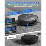 ECOVACS DEEBOT X11 OmniCyclone, Saugroboter schwarz