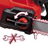 EINHELL Elektro-Kettensäge GC-EC 2040 rot/schwarz, 2.000 Watt
