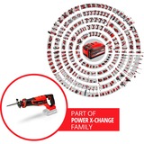 EINHELL Professional Akku-Universal-Säbelsäge TE-AP 18/28 Li BL - Solo, 18Volt rot/schwarz, ohne Akku und Ladegerät
