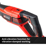 EINHELL Professional Akku-Universal-Säbelsäge TE-AP 18/28 Li BL - Solo, 18Volt rot/schwarz, ohne Akku und Ladegerät