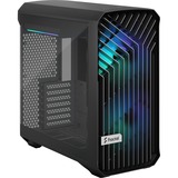 Fractal Design Torrent Compact RGB Black TG Light Tint, Tower-Gehäuse schwarz, Tempered Glass