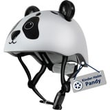 HUDORA Kinderhelm Pandy weiß/schwarz, Gr. 44-47