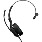 Jabra Evolve2 50, Headset schwarz, UC, Bluetooth 5.2, USB-C und USB-A, Mono
