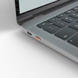 Lindy USB Typ C Port Schloss (ohne Schlüssel) 10 Stück, Code Orange