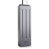 Seagate Ultra Compact SSD 2 TB, Externe SSD dunkelgrau, USB-C 3.2 Gen 2 (10 Gbit/s)