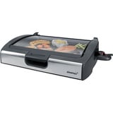 Steba BBQ Tischgrill VG 200 , Elektrogrill schwarz, 2.200 Watt, mit Glasdeckel