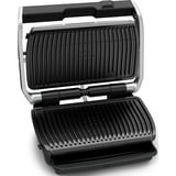 Tefal OptiGrill Elite XL GC760D, digitaler Grillassistent, Kontaktgrill edelstahl (gebürstet)/schwarz, 2.200 Watt