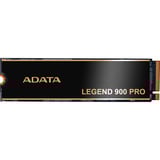 ADATA LEGEND 900 Pro 4 TB, SSD schwarz/gold, PCIe 4.0 x4, NVMe 1.4, M.2 2280