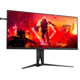 AOC AGON AG405UXC, Gaming-Monitor 100 cm (40 Zoll), schwarz, WQHD, IPS, HDMI, DisplayPort, HDR, AMD FreeSync Premim, USB-C, 144Hz Panel