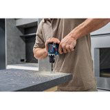 Bosch Akku-Bohrschrauber GSR 12V-32 Professional, 12Volt blau/schwarz, 2x Li-Ionen Akku 2,0Ah, 24-teiliges Zubehör-Set, Werkzeugtasche