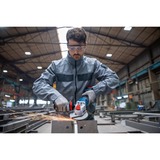 Bosch PRO X-LOCK Akku-Winkelschleifer BITURBO GWX 18V-15 P Professional solo, Ø 125mm blau/schwarz, ohne Akku und Ladegerät, in L-BOXX