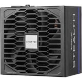 Chieftec Stealth 1000W, PC-Netzteil schwarz, 1x 12-Pin High Power GPU, 3x PCIe, Kabelmanagement, 1000 Watt