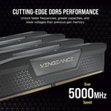 Corsair DIMM 128 GB DDR5-6400 (2x 64 GB) Dual-Kit, Arbeitsspeicher schwarz, CMK128GX5M2B6400C42, Vengeance, INTEL XMP