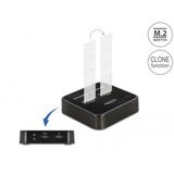 DeLOCK USB 3.0 Docking- und Klonstation M.2 SATA, Dockingstation schwarz, M.2 SATA SSD