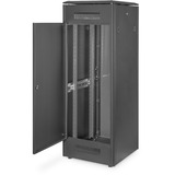 Digitus Netzwerkschrank Unique Serie - 600x600 mm (BxT), IT-Schrank schwarz, 32 Höheneinheiten