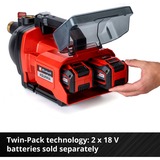 EINHELL Akku-Gartenpumpe AQUINNA 36/30, 36Volt (2x18V) rot/schwarz, ohne Akku und Ladegerät