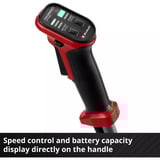 EINHELL Professional Akku-Sense GP-BC 36/430 Li BL-Solo, 36Volt (2x18V), Motorsense rot/schwarz, ohne Akku und Ladegerät