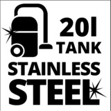 EINHELL TC-VC 1820 SA, Nass-/Trockensauger rot/silber