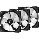 Fractal Design Aspect 12 RGB Black Frame 3er, Gehäuselüfter schwarz/weiß, 3er Pack, 120 mm