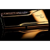 G.Skill DIMM 32 GB DDR5-7200 (2x 16 GB) Dual-Kit, Arbeitsspeicher gold, F5-7200J3445G16GX2-TR5G, Trident Z5 Royal, INTEL XMP