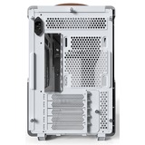 Montech Heritage, Tower-Gehäuse weiß/braun, Tempered Glass