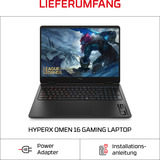 OMEN HyperX OMEN 16-ap1091ng, Gaming-Notebook schwarz, AMD Ryzen 9 8940HX, NVIDIA GeForce RTX 5070, 16 GB DDR5, 1 TB (1 TB SSD), Windows 11 Home