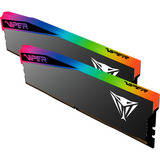 Patriot DIMM 32 GB DDR5-6400 (2x 16 GB) Dual-Kit, Arbeitsspeicher schwarz, VEUR532G6436K, VIPER Elite 5 RGB, INTEL XMP, AMD EXPO